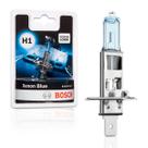Lâmpada Farol Xenon Branco BOSCH H1 3700K 12V 55W Intense White Xenon Blue