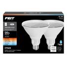 Lâmpada Feit Electric PAR38 LED 15W regulável, pacote com 2 Lâmpada Feit Electric PAR38 LED 15W regulável, pacote com 2