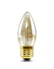 Lâmpada Filamento de Carbono Vela C35 E27 40W 2400K 127V Dimerizável