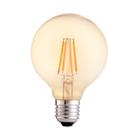Lampada Filamento E27 G95 Globo 4w Bivolt Foxlux