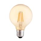 Lampada Filamento E27 G95 Globo 4W Bivolt Foxlux Lampada Filamento E27 G95 Globo 4W Bivolt Foxlux