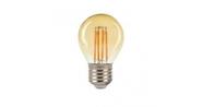 Lâmpada Filamento Led Blumenau Retrô Âmbar Bolinha G45 4W E27 Bivolt
