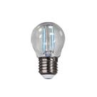 Lampada Filamento LED Bolinha 2W Luz Azul Base E27 Bivolt Avant