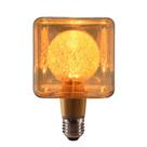 Lâmpada Filamento Led Cubo Bubbles Âmbar E27 4W 2200K Bivolt