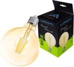 Lâmpada Filamento Led G95 4W Bivolt E27 Ambar 2400K Vintage