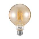 Lâmpada Filamento Led Inteligente G95 Smart 6w 2200K Elgin