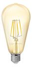 Lâmpada Filamento Led St64 4W 127V E27 Ambar 2400K Vintage