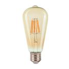LÂMPADA FILAMENTO LED ST64 4W - 540lm 2.200K BIVOLT - BLUMENAU