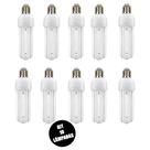 Lampada Fluorescente 220v Kit 10 Uni 15w Branco Frio Ambiente Iluminaçao Energia Rua Casa