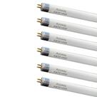 Lâmpada fluorescente Accway F8T5/WW 8W 3000K 12cm, pacote com 6