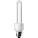 Lampada fluorescente compacta 11w 827 110v e27 2u lumen