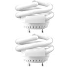 Lâmpada fluorescente compacta OHLECTRIC, listada pela UL, 13W T3 (pacote com 2)