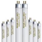 Lâmpada fluorescente T5 13W 21cm Cool White 800 Lm, pacote com 8