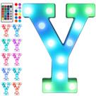 Lâmpada Foaky Colorful LED Letter Light 23x20x5cm Remote Lâmpada Foaky Colorful LED Letter Light 23x20x5cm Remote
