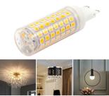 Lâmpada G9 de Led 7W Branco Quente 3000K Luz Amarela Bivolt Para Lustres Arandelas Plafon Luminárias e Pendentes 110V 220V