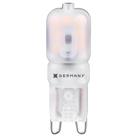 Lampada g9 led 220v 2,5w amarelo 2.400k germany halopin