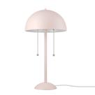 Lâmpada GLOBE Luna 53 cm, 2 luzes, fosco, rosa Lâmpada GLOBE Luna 53 cm, 2 luzes, fosco, rosa