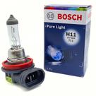 Lâmpada H11 Automotiva Halógena Bosch Pure Light 12V 55W