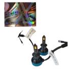 Lampada H3 G5 Super Led 6500K 9V-36V 35W 22000 lumens IP68 resistente a agua vida util de mais de 50000 tecnologia GSP Premium conectores plug and pla