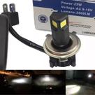 Lampada H4 Farol De Led Moto Super Branca 6000k Efeito Xenon