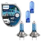 Lâmpada H7+T10 Crystal Vision Ultra Philips Efeito Xênon