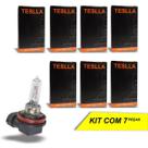 Lâmpada H9 Teslla Halógena 12V 65W 3200K - 7 Peças Lâmpada H9 Teslla Halógena 12V 65W 3200K - 7 Peças