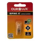 Lampada halogena bipino 50w 12v gy6,35 clara ourolux