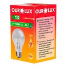 Lâmpada Halógena Bulbo 120W X 127V Dimerizável Ourolux