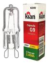 Lâmpada Halógena Halopin 60W 220V G9 Clara