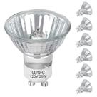 Lâmpada halógena Lacnooe GU10 25W 120V branca quente (pacote com 6)