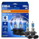 Lâmpada Halógena Osram Cool Blue Intense HB4 9006 51W 12V Par Luz Branca Potente Para Farol Automotivo