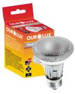 Lâmpada Halógena Ourolux PAR20 50W 220V E27 Luz Quente 2800K Amarela