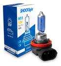 Lampada halogena super branca h11 12v 55w shocklight sl-120011sbp