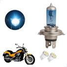 Lâmpada Halógena Super Branca H4 para Moto VT 600 C SHADOW 1998 1999 2000 2001 2002 2003 2004 2005