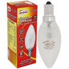 Lâmpada Halogena Vela Lisa 46w 127v E14 Branco Quente