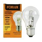 Lâmpada Halógeno Foxlux Clássica 220V 42w E27 - Embalagem com 10 Unidades