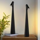 Lâmpada Hebangya Black Set 2 sem fio recarregável Touch