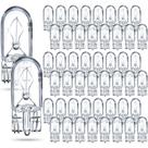Lâmpada Honoson 1/4 Wedge Base 12V 5W Crypton transparente (50 unidades)