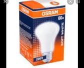 Lâmpada Incand. Osram 60w 127v E27 Soft White emb. c/ 4 unid. Lâmpada Incand. Osram 60w 127v E27 Soft White emb. c/ 4 unid.