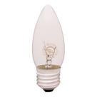 Lâmpada Incandescente Vela Lisa Transparente 40W Luz Amarela 127V E27 Empalux