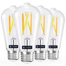 Lâmpada inteligente Linkind Matter ST19 (ST58) 8W 800LM, pacote com 4