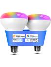 Lâmpada inteligente Meross BR30 Flood WiFi LED 1300lm 14W 2Pk