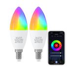 Lâmpada inteligente ORALUCE C37 E12 LED 5W 450lm compatível com Alexa