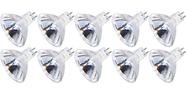 Lâmpada KOR MR16/FL 20W 12V GU5.3 Base de dois pinos, pacote com 10