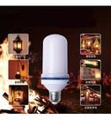 Lâmpada Lampiao Led E27 5w Efeito Chama Fogo Tocha Decoração