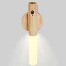 Lâmpada LANDGOO Ash Wood Nursery Night Light Motion Sensor