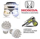 Lampada lanternas honda city 2009 a 2014 super branca