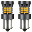 Lâmpada led 1 polo 36 led shocklight canbus laranja 12v