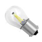 Lâmpada LED 1 Polo COB Filamento Vidro STROBO - 12V, 1200 Lúmens, 6000K