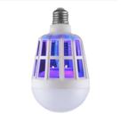 Lâmpada LED 12W com Luz Mata Inseto Mosquito Pernilongo Led Bivolt